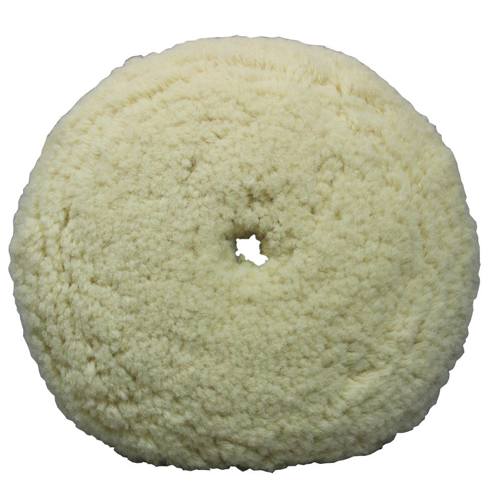 Presta White Wool Aggressive Cutting Pad 9 890141